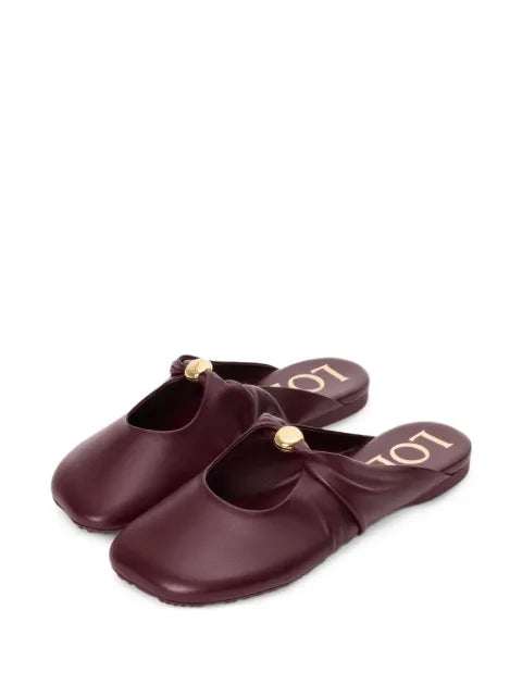 LOEWE Pebble soft mules in nappa lambskin