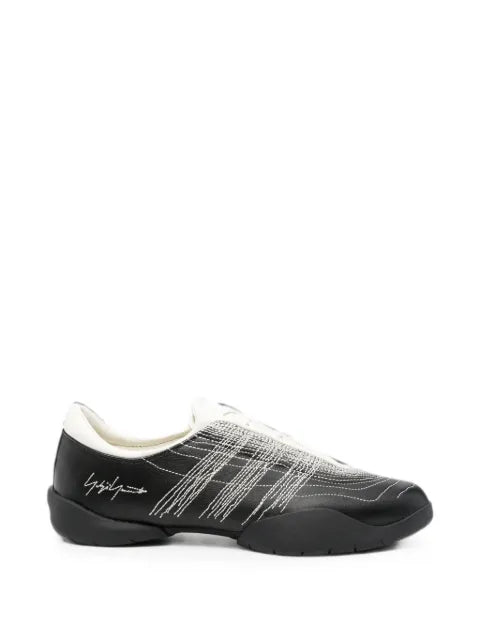 Y-3 Regu embroidered low-top sneakers