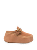 Chloé Nama wedge mules