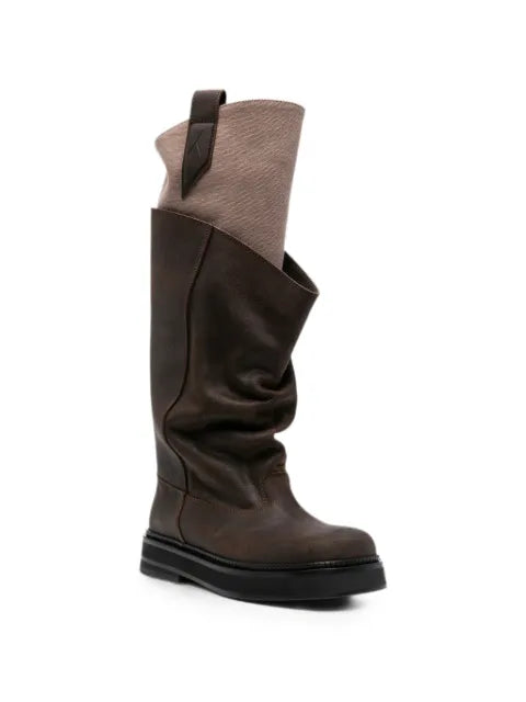 The Attico New Robin Passeggiata slouchy-design combat boots