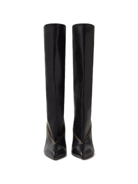 Versace Gianni nappa knee-high boots 90 mm