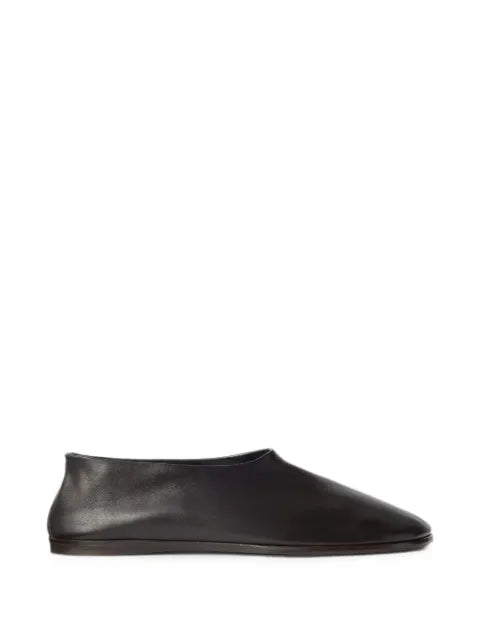 LEMAIRE glove slip-ons in shiny nappa lambskin