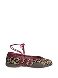 adidas Mei Taekwondo leopard-print lace-up sneakers