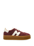 Hogan Cool logo-patch platform sneakers