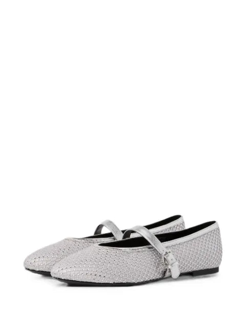 Karl Lagerfeld Karo gemstone Mary Jane flats