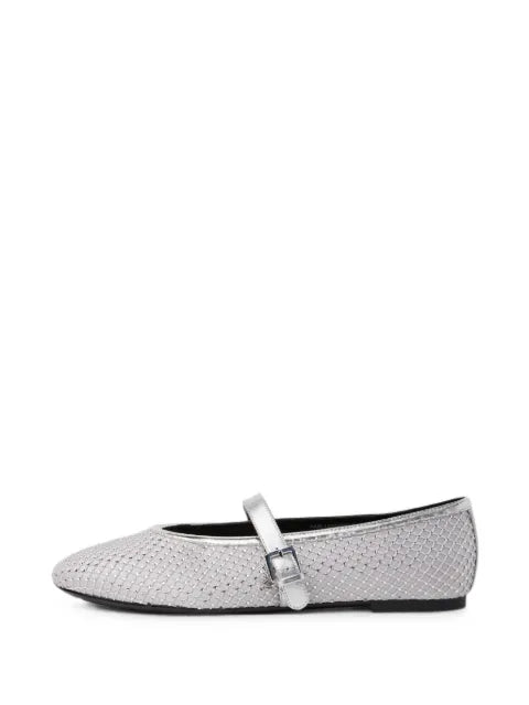 Karl Lagerfeld Karo gemstone Mary Jane flats