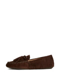 TWINSET suede loafers with fringes