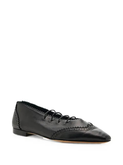 Jimmy Choo Margot lace-up ballet flats