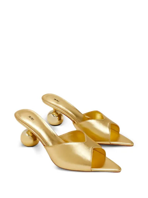 JW Pei Ellie sphere heel mules
