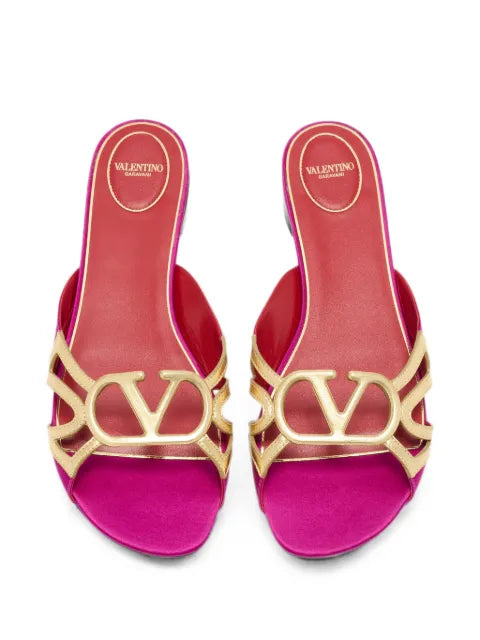 Valentino Garavani VLogo Signature cutout sandals