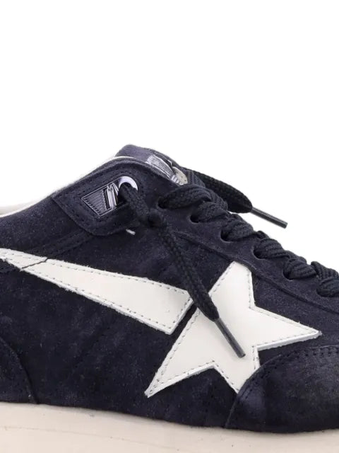 Golden Goose Marathon in suede with leather star and heel tab sneakers