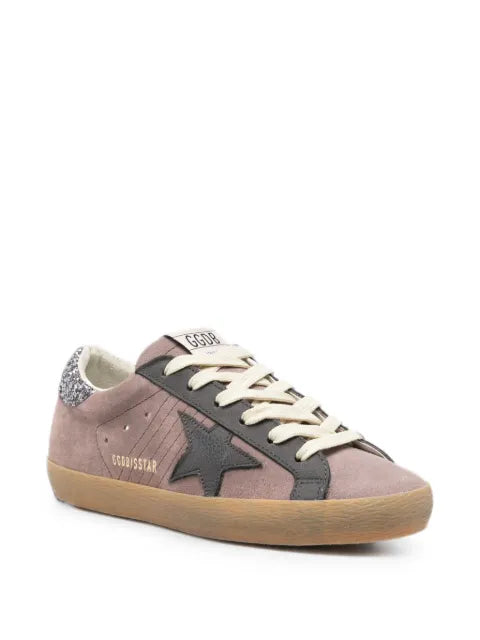 Golden Goose Super-Star glitter-detail sneakers