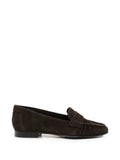 Aeyde Aldous suede penny-slot loafers