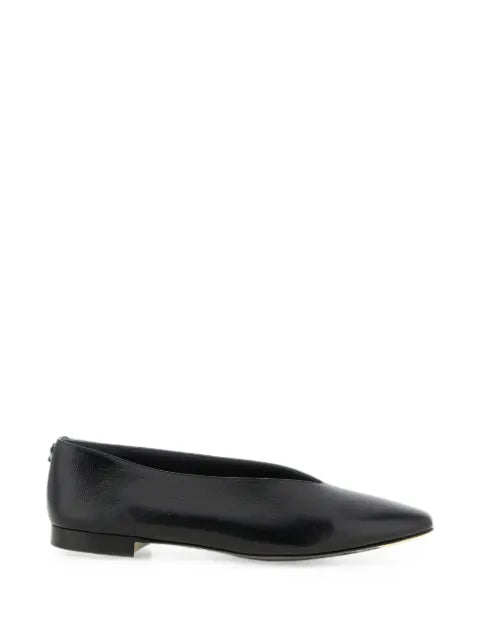 Jimmy Choo Margot pointed-toe leather ballet flats
