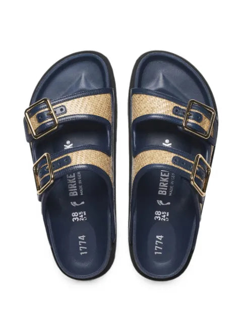 Birkenstock 1774 Arizona raffia sandals