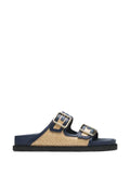 Birkenstock 1774 Arizona raffia sandals