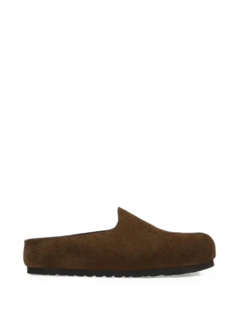 Birkenstock suede slip-on slippers
