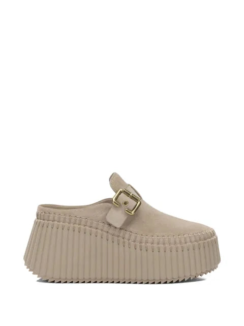 Chloé Nama wedge mules