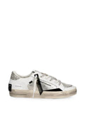 Crime London SK8 Deluxe glitter-detail sneakers