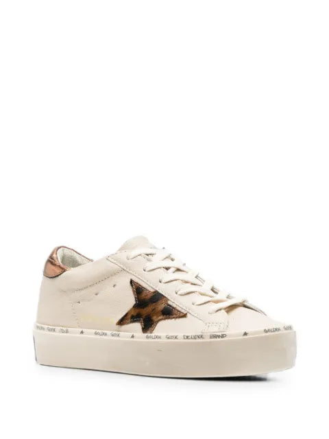 Golden Goose Hi Star leopard-print sneakers