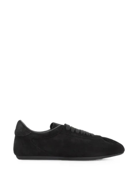 Dolce & Gabbana logo-plaque ruched sneakers