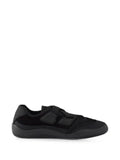 Prada Speedrock technical mesh and leather sneakers