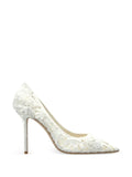 Jimmy Choo Love 100 floral-appliqué pumps