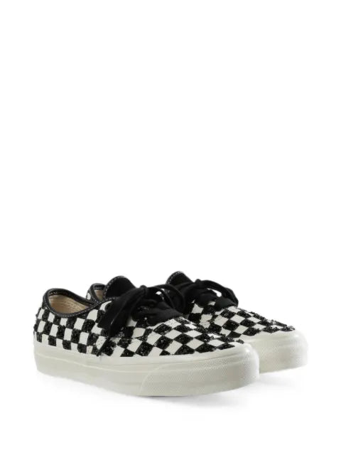 Vans Authentic sequin-embellished Checkerboard sneakers