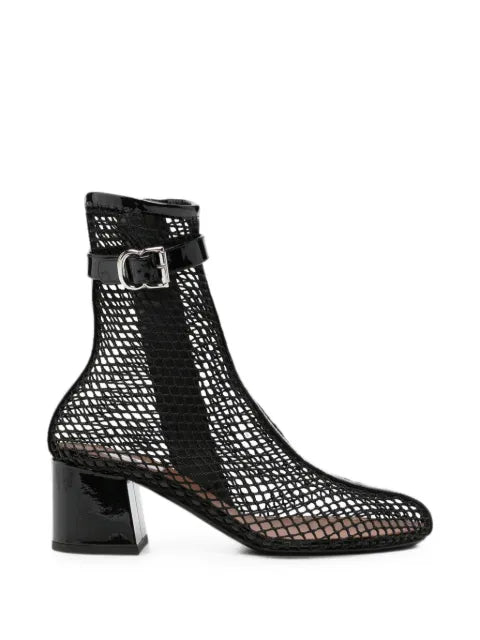 Alaïa boots 55 in fishnet