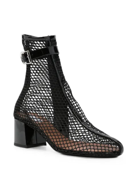 Alaïa boots 55 in fishnet