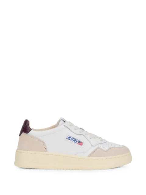 Autry Medalist suede-panel sneakers