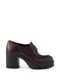 Prada leather loafers