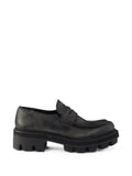 Prada leather loafers