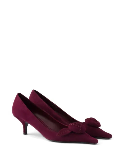 Prada suede pumps