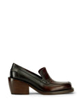 DRIES VAN NOTEN heeled leather loafers