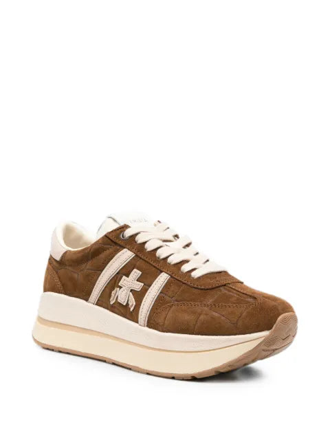 Premiata Bethcoin logo-patch sneakers