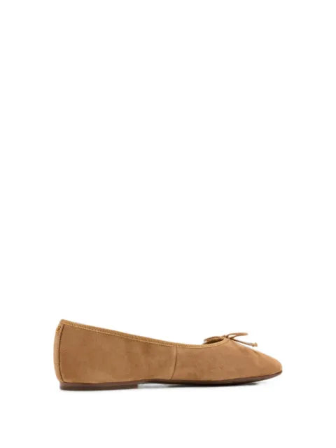 Sam Edelman Allie bow-detail suede ballet flats