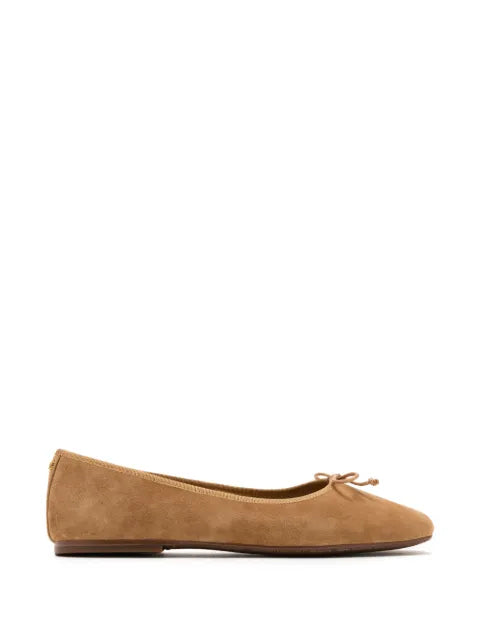 Sam Edelman Allie bow-detail suede ballet flats
