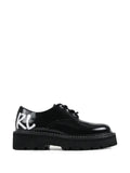 Karl Lagerfeld logo-print chunky-sole shoes
