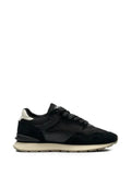 Hoff City panelled leather-trim sneakers