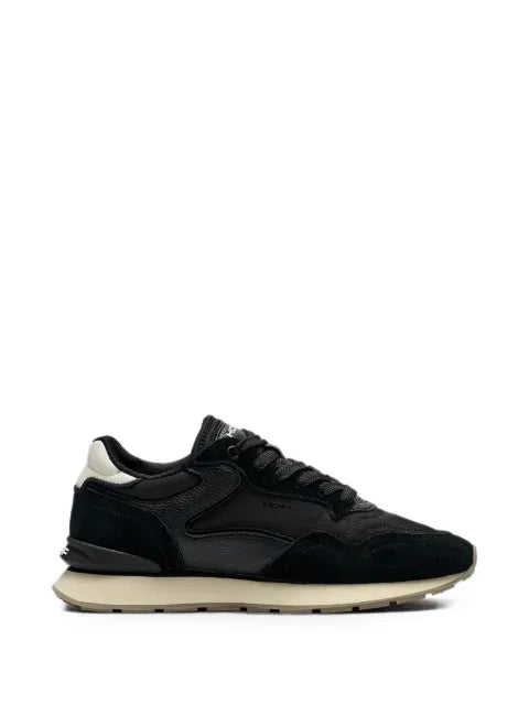 Hoff City panelled leather-trim sneakers