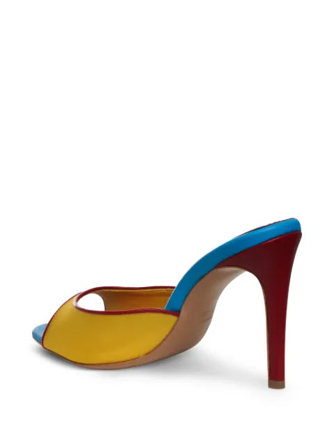GINISSIMA Vicky colour-block sandals