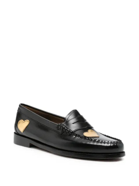 G.H.Bass Weejun heart-motif penny-slot loafers