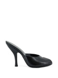 Jude Date Mule leather peep-toe sandals