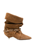 ISABEL MARANT Edrik ring-detail ankle boots