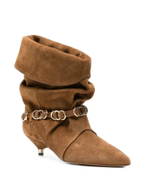 ISABEL MARANT Edrik ring-detail ankle boots