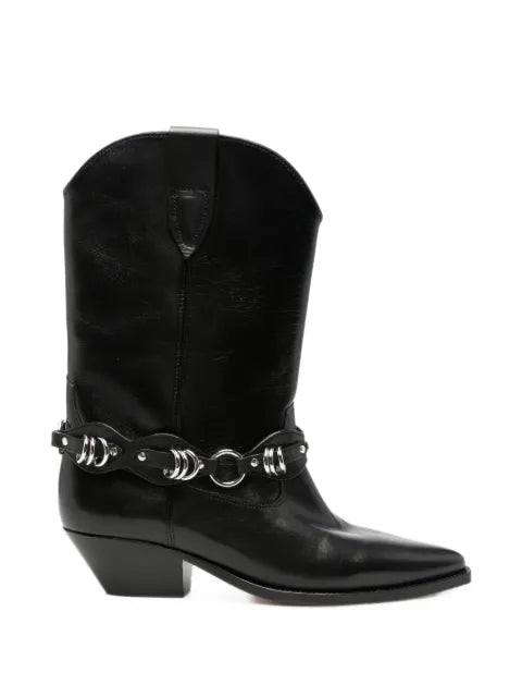 ISABEL MARANT Duerto studded ankle boots