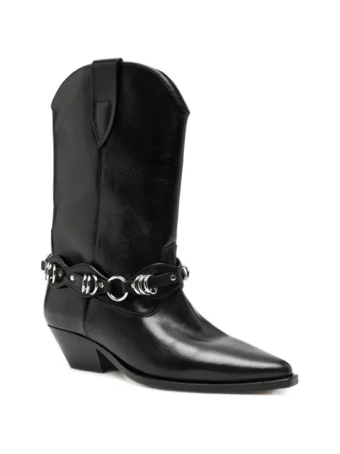 ISABEL MARANT Duerto studded ankle boots