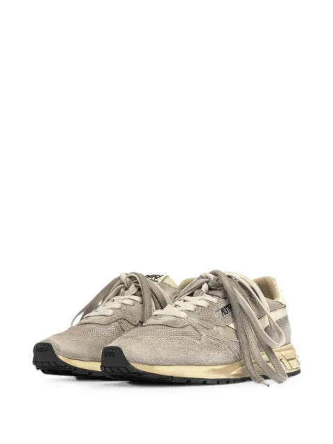 Autry Super Vintage suede-panelled sneakers