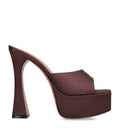 Amina Muaddi Satin Dalida Mules 140